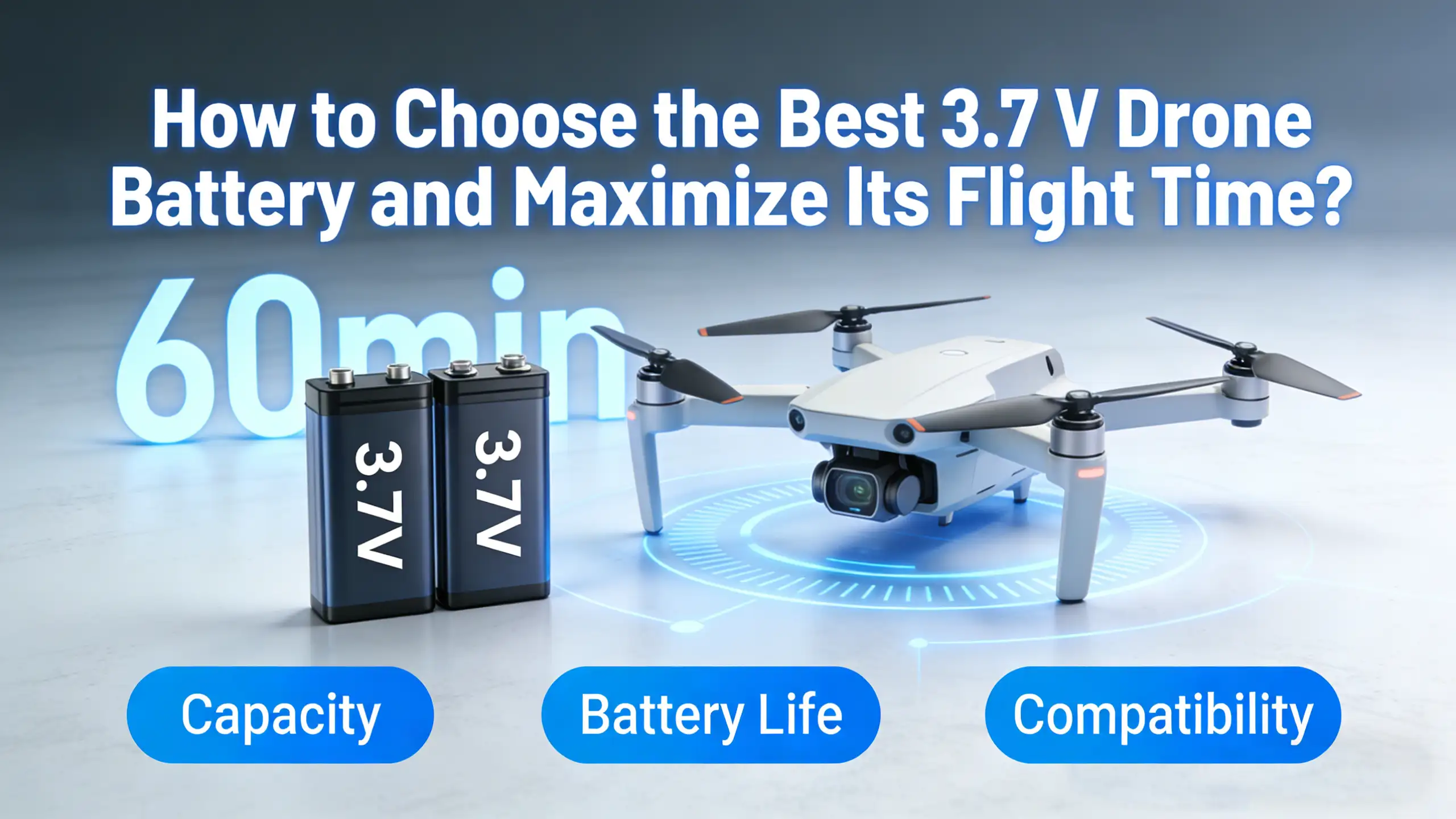 How to Choose the Best 3.7 V Drone Battery and Maximize Its Flight Time?