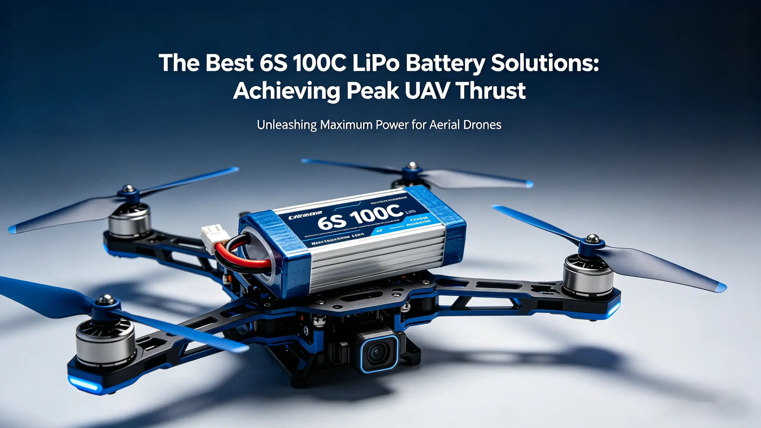 Le migliori soluzioni di batterie LiPo 6S 100C: raggiungere la massima spinta dei droni.