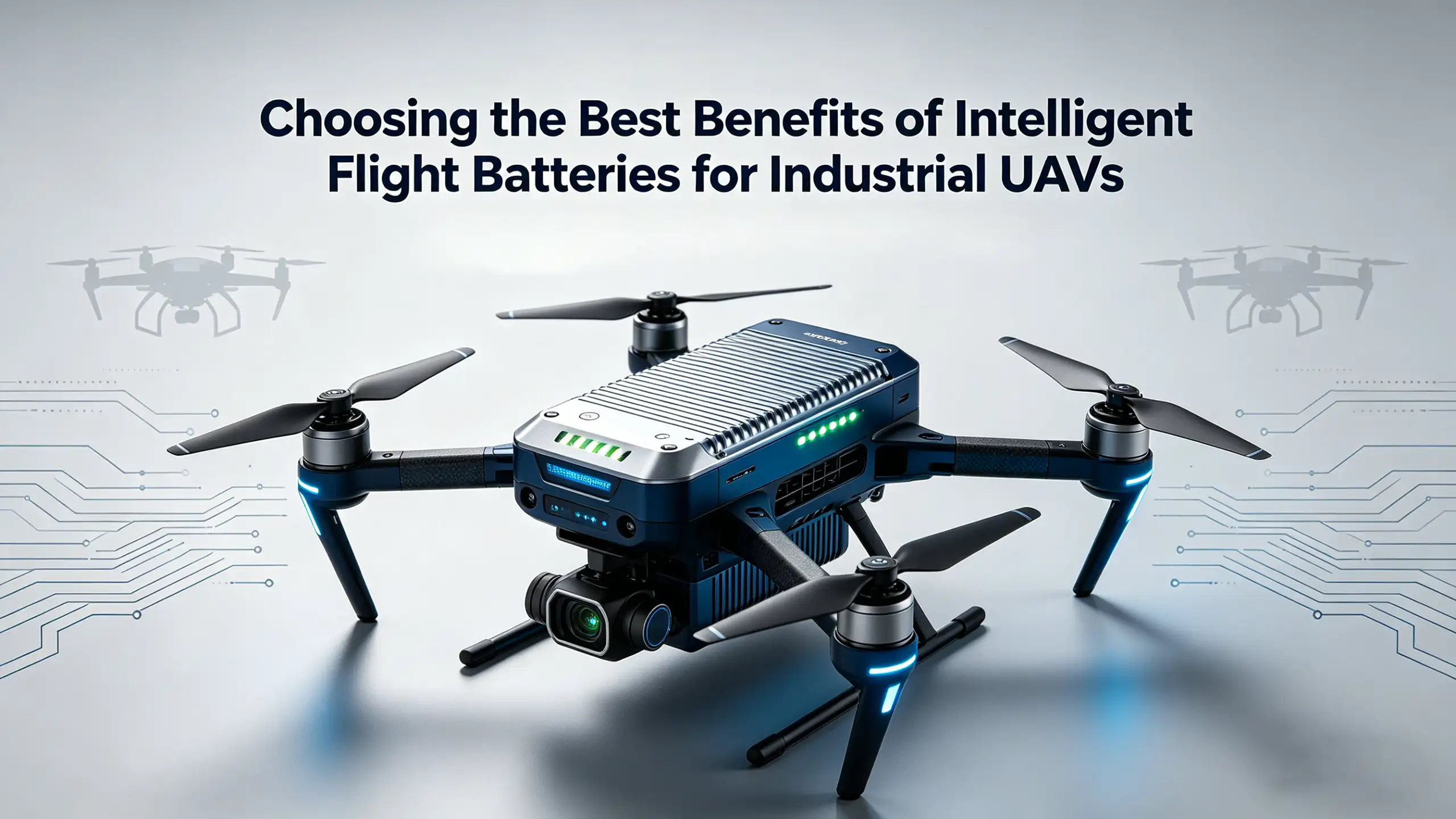 Memilih Manfaat Terbaik dari Baterai Penerbangan Cerdas untuk UAV Industri