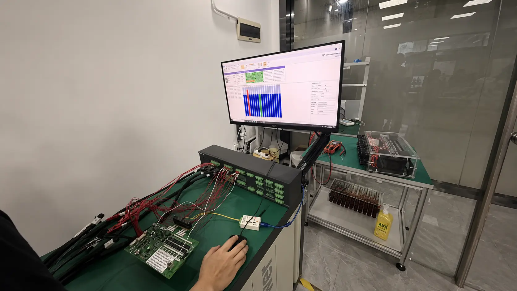 EF-004 UAV BMS host communication testing for CAN RS485 and DroneCAN integration