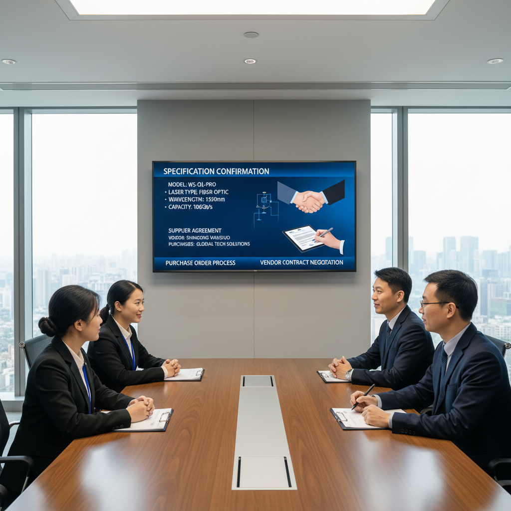 Specification Confirmation, Contract Signing