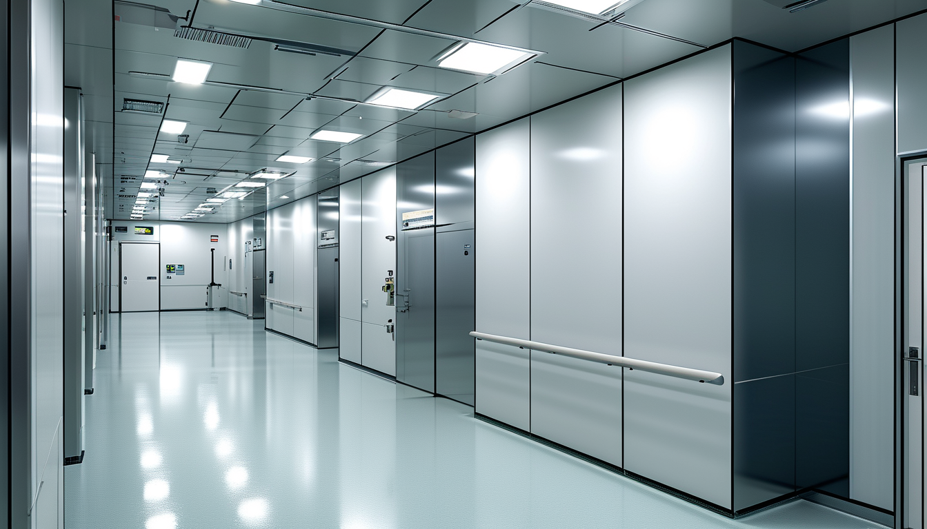 Cleanroom Panel Systems for Pharmaceutical & Healthcare Facilities