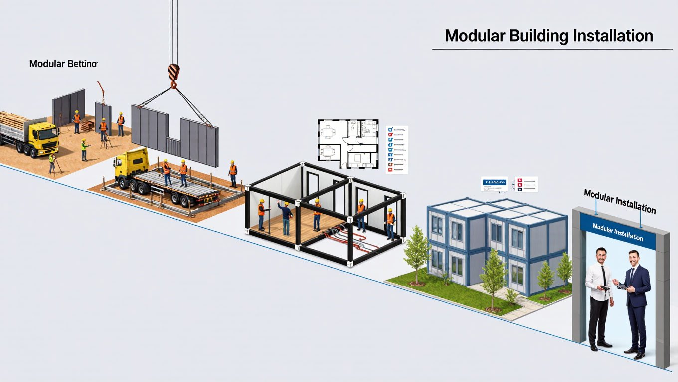 Modular Building Installation Guide: From Site Preparation to Handover