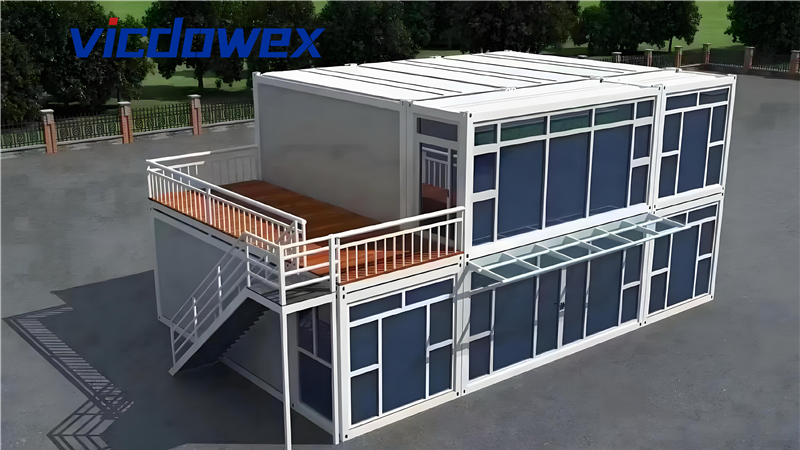 Preparing the Land for Building a Vicdowex Container House: The Focus Is on Ground Leveling and Foundation Preparation