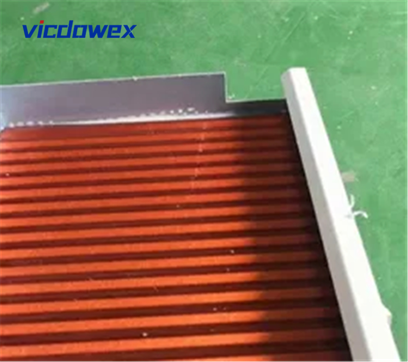 Corrugated metal composite ceiling12