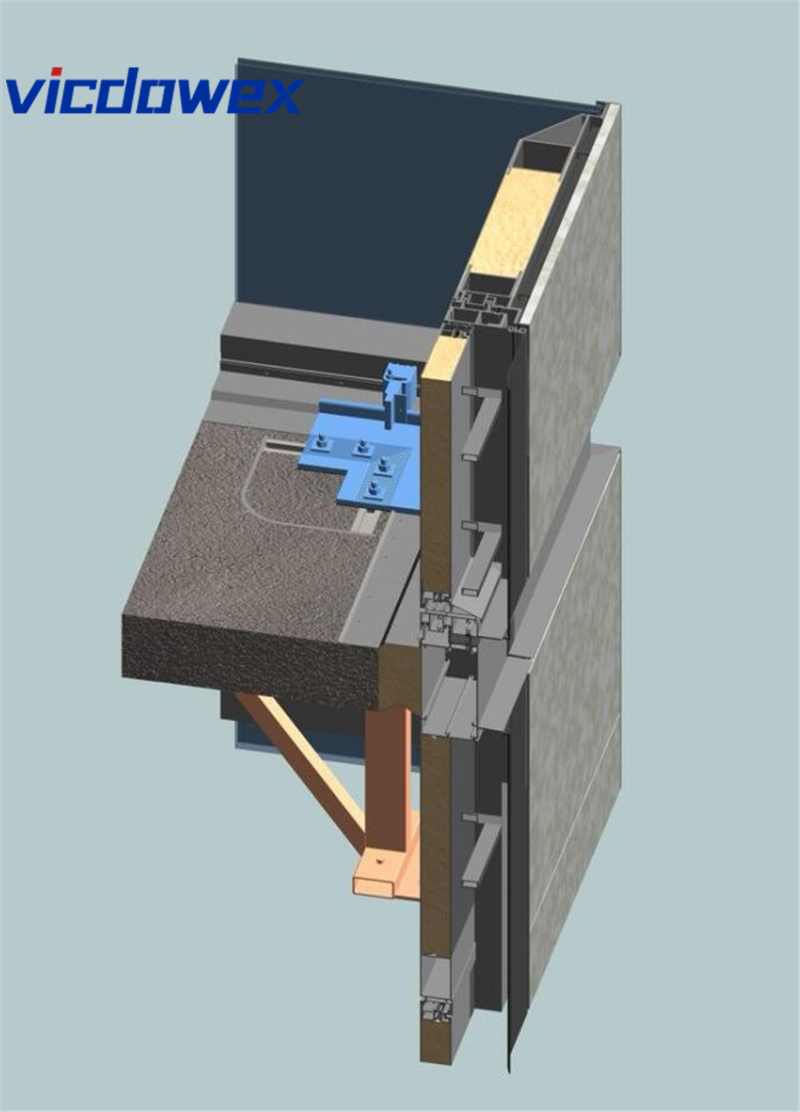Framed Metal-Integrated Insulated Curtain Wall101