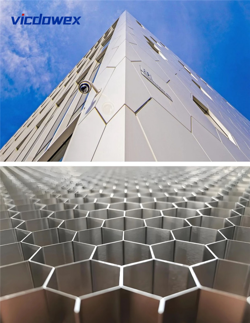 Honeycomb Panel Metal Curtain Wall103