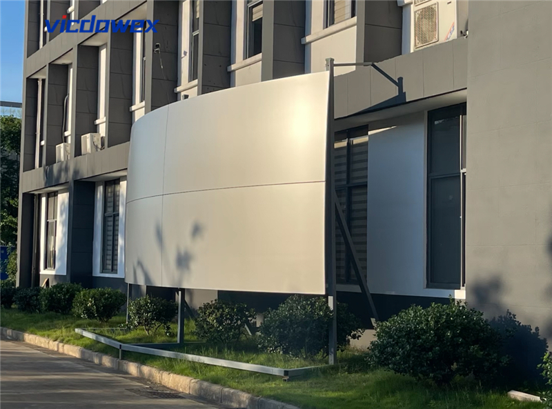 Honeycomb Panel Metal Curtain Wall107