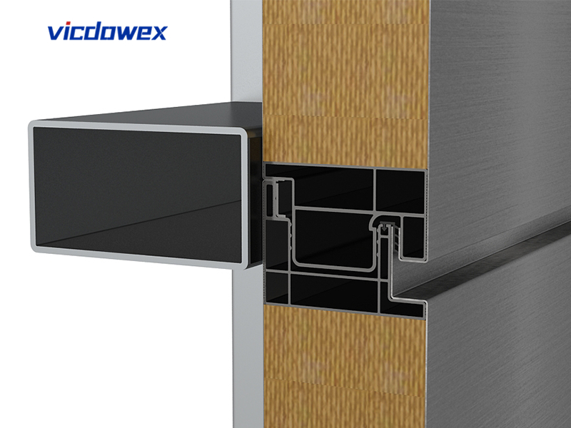 Metal Integrated Thermal Insulation Curtain Wall System05