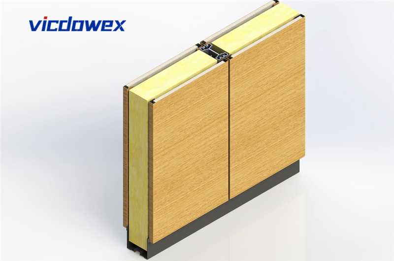 Standardized Metal-Integrated Insulated Curtain Wall02