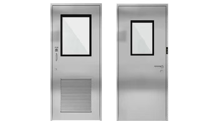 VICDOWEX Stainless Steel Clean Door: Durability and Hygiene for Clean Environments
