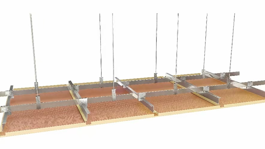 VICDOWEX Launches Corrugated Metal Composite Ceiling—Lightweight·Fireproof·High Sound Absorption