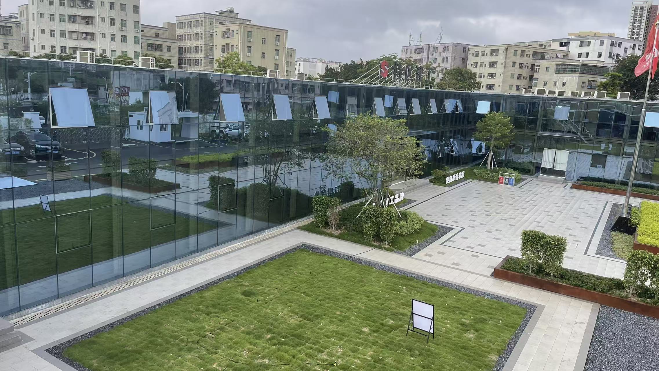 Shenzhen, Pingshan'daki Parti Okulu için Modüler Paketleme Evi Projesi