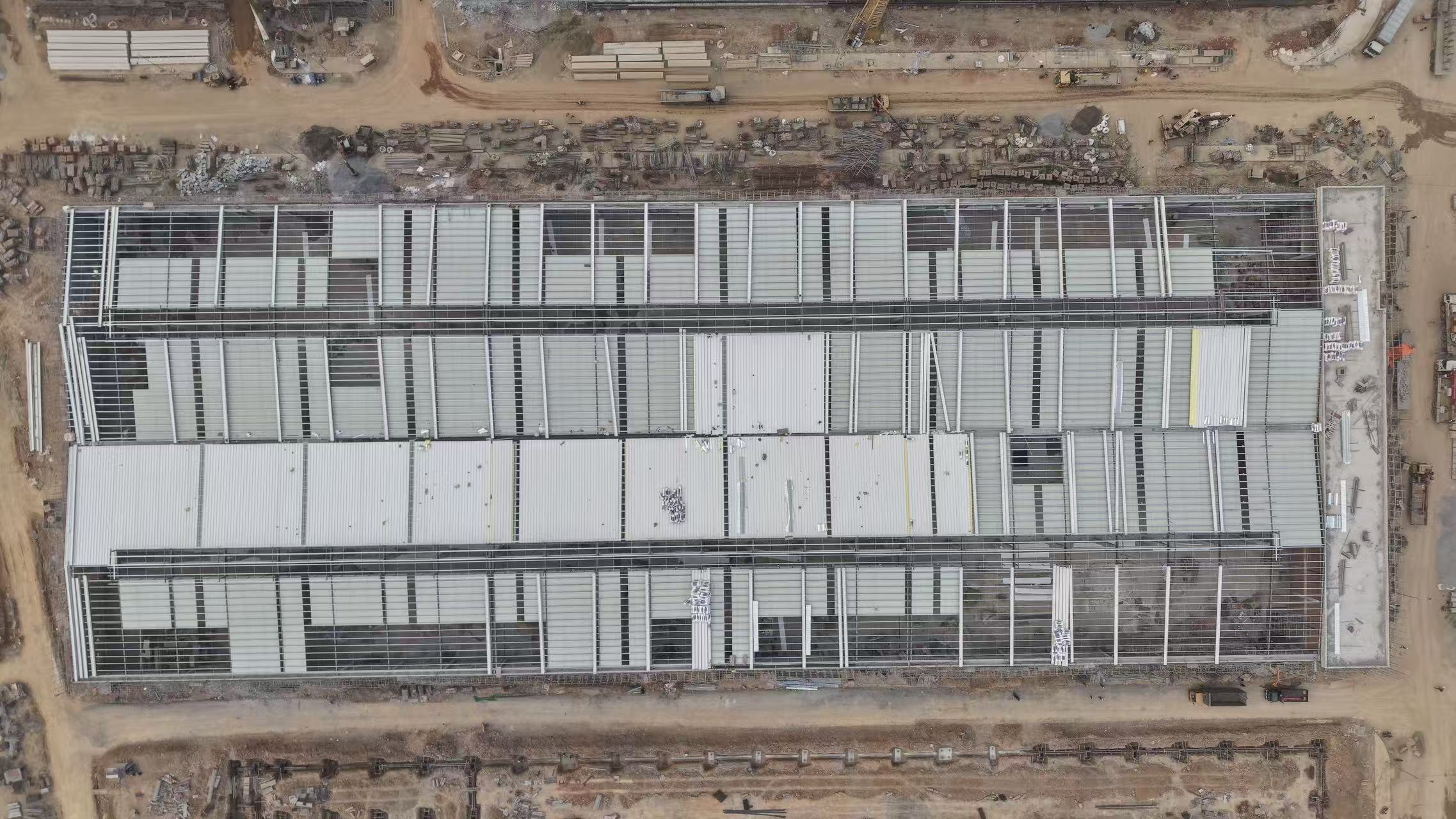 VICDOWEX Steel Coil Roofing System for Vietnam Hua Porcelain Industrial Project