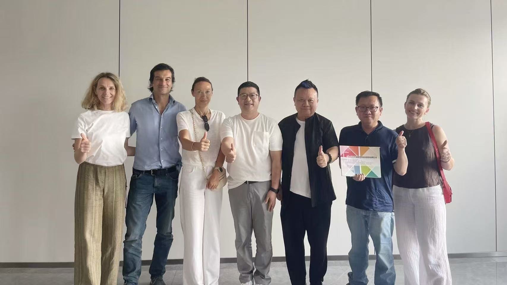 Italian Industry Representatives Visit VICDOWEX Huizhou Factory to Explore Steel Structure Applications and Manufacturing Capabilities