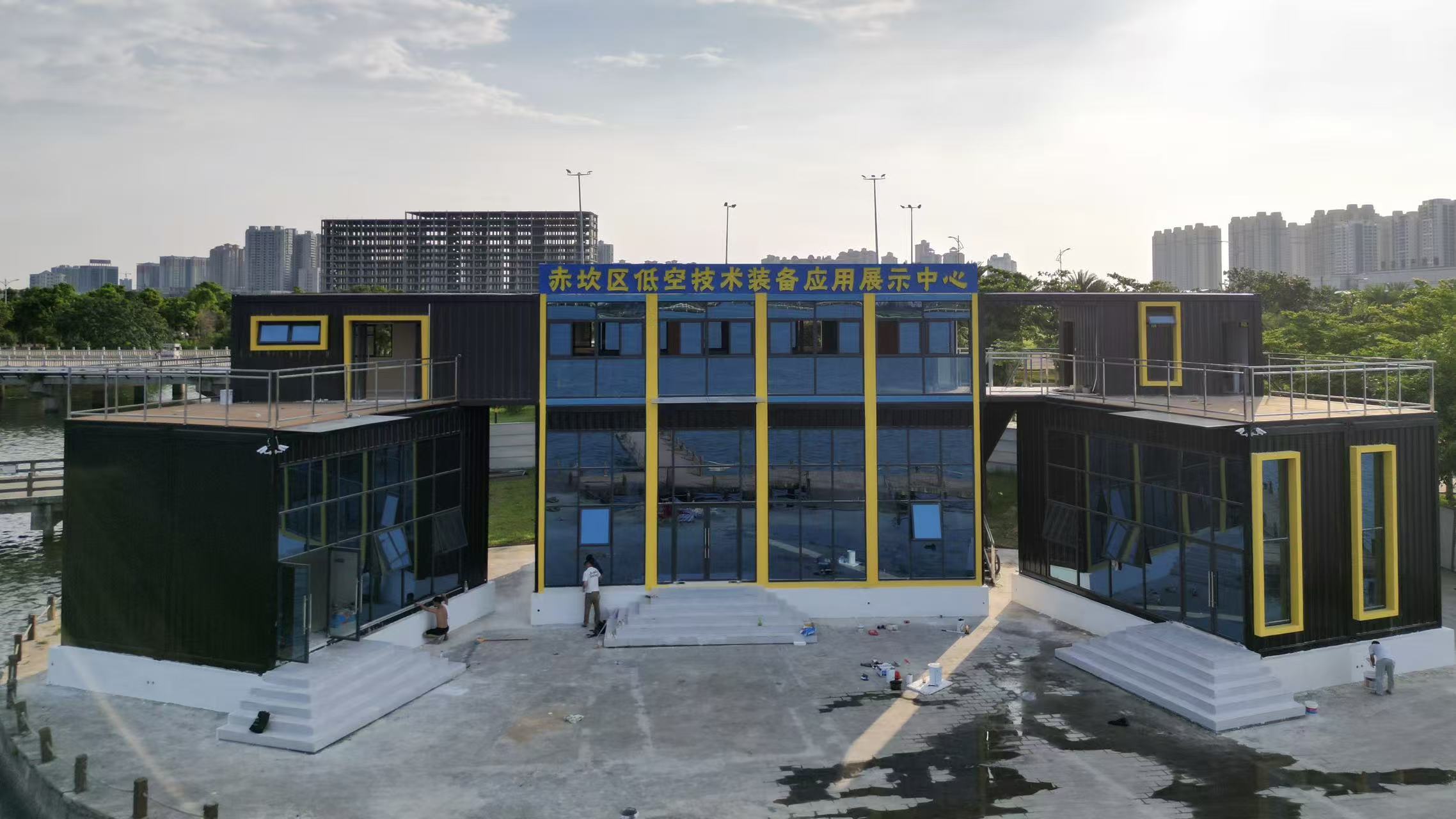Customized Modular Drone Base Completed in Approximately One Month in Coastal Zhanjiang