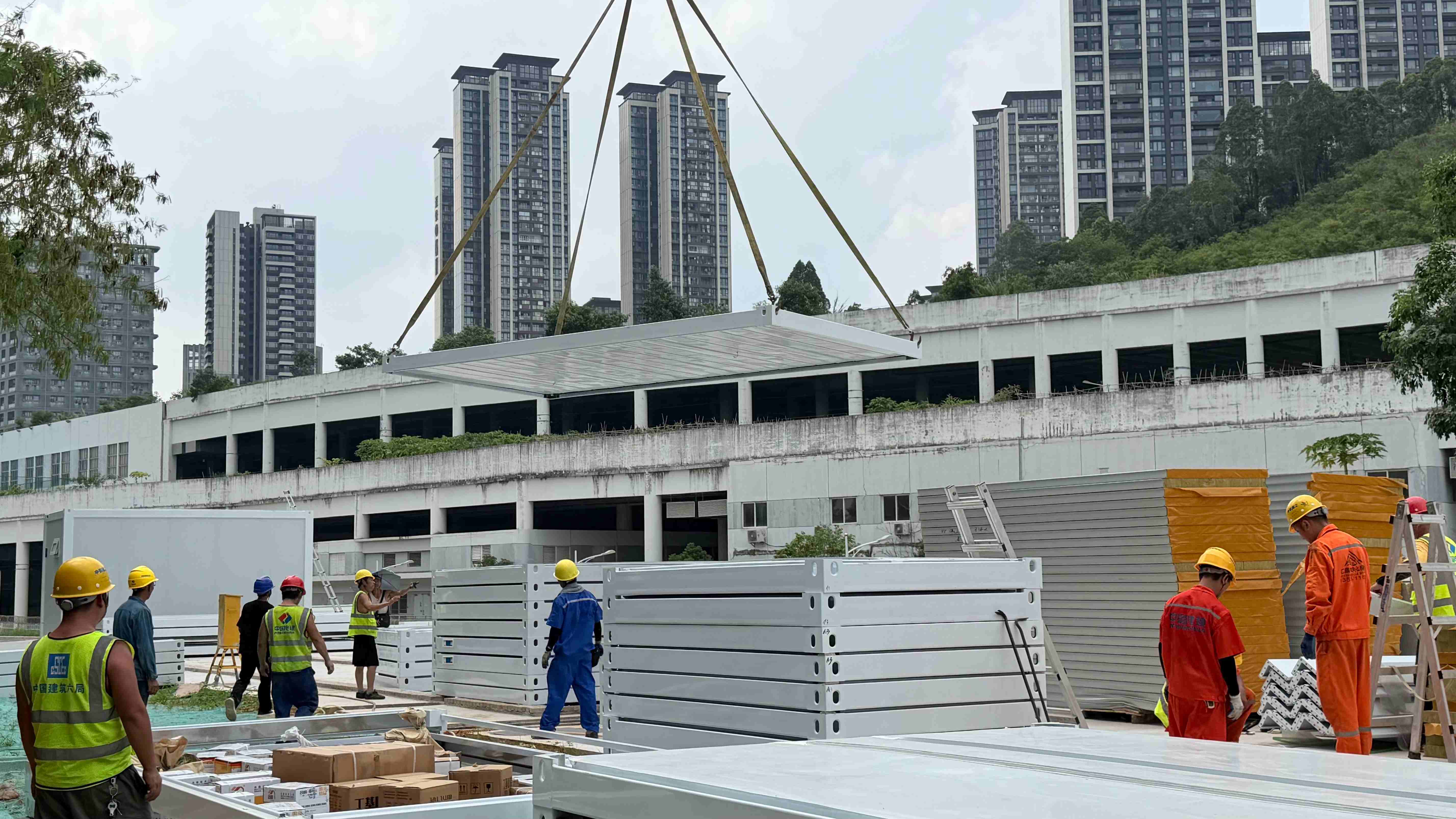 VICDOWEX Provides Modular Site Facilities for Shentie Yifu Phase 7 Project in Shenzhen