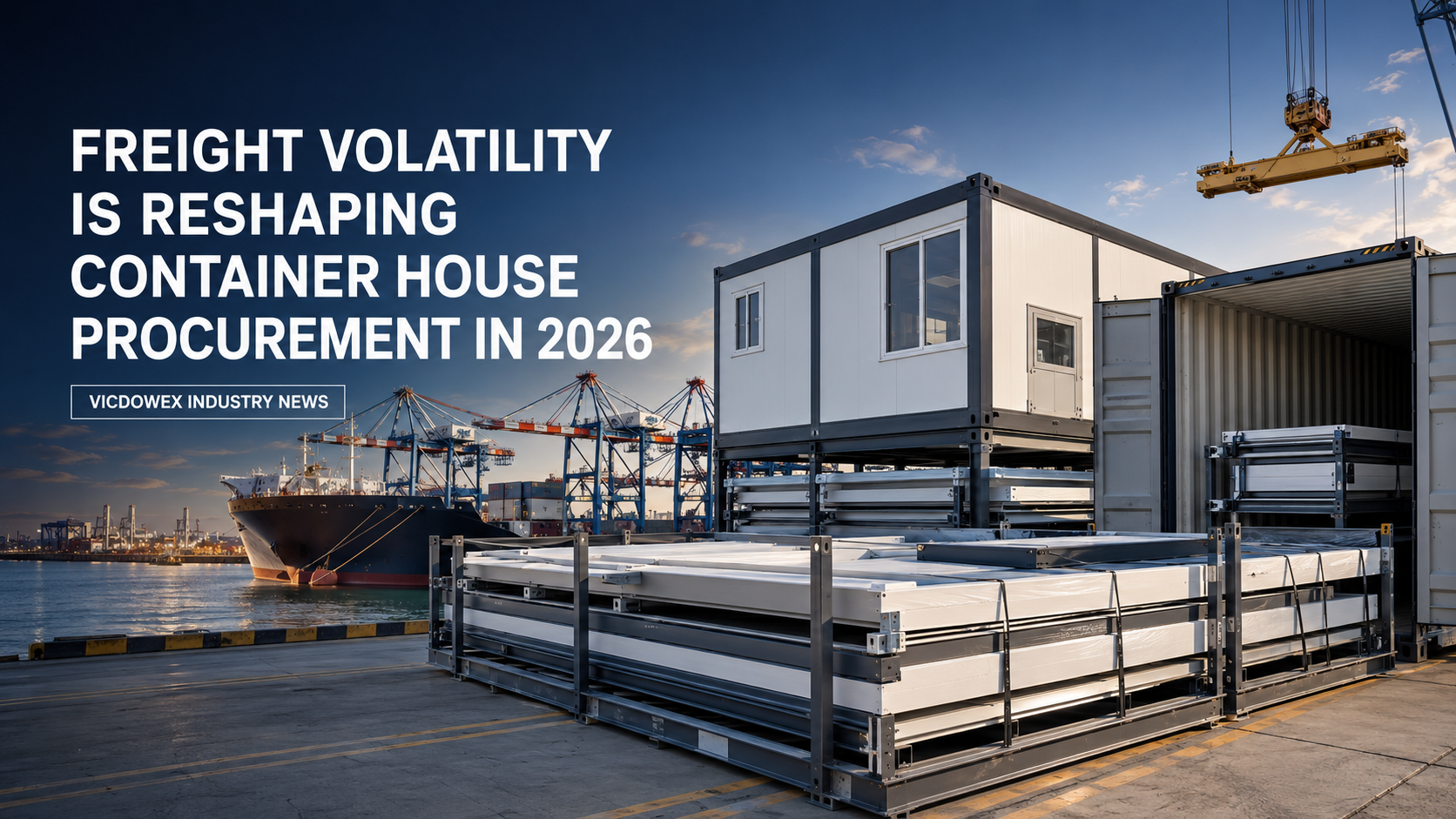 Freight Volatility Is Reshaping Container House Procurement in 2026