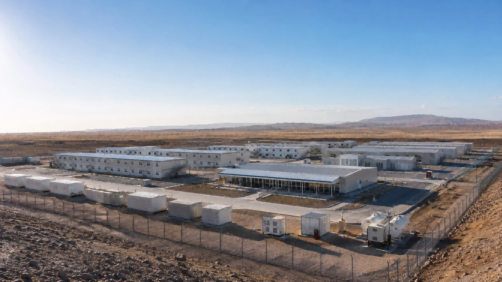 Modular Military Camp Solution: Prefab Barracks, Offices and Support Facilities for Remote Project