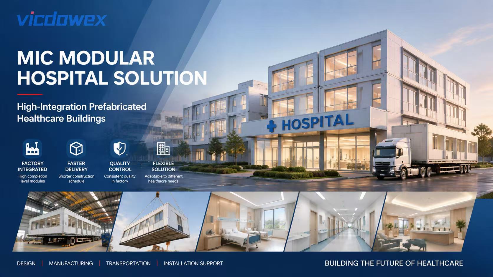 MIC Modular Hospital Solution: Integrated Healthcare Buildings for Faster Delivery