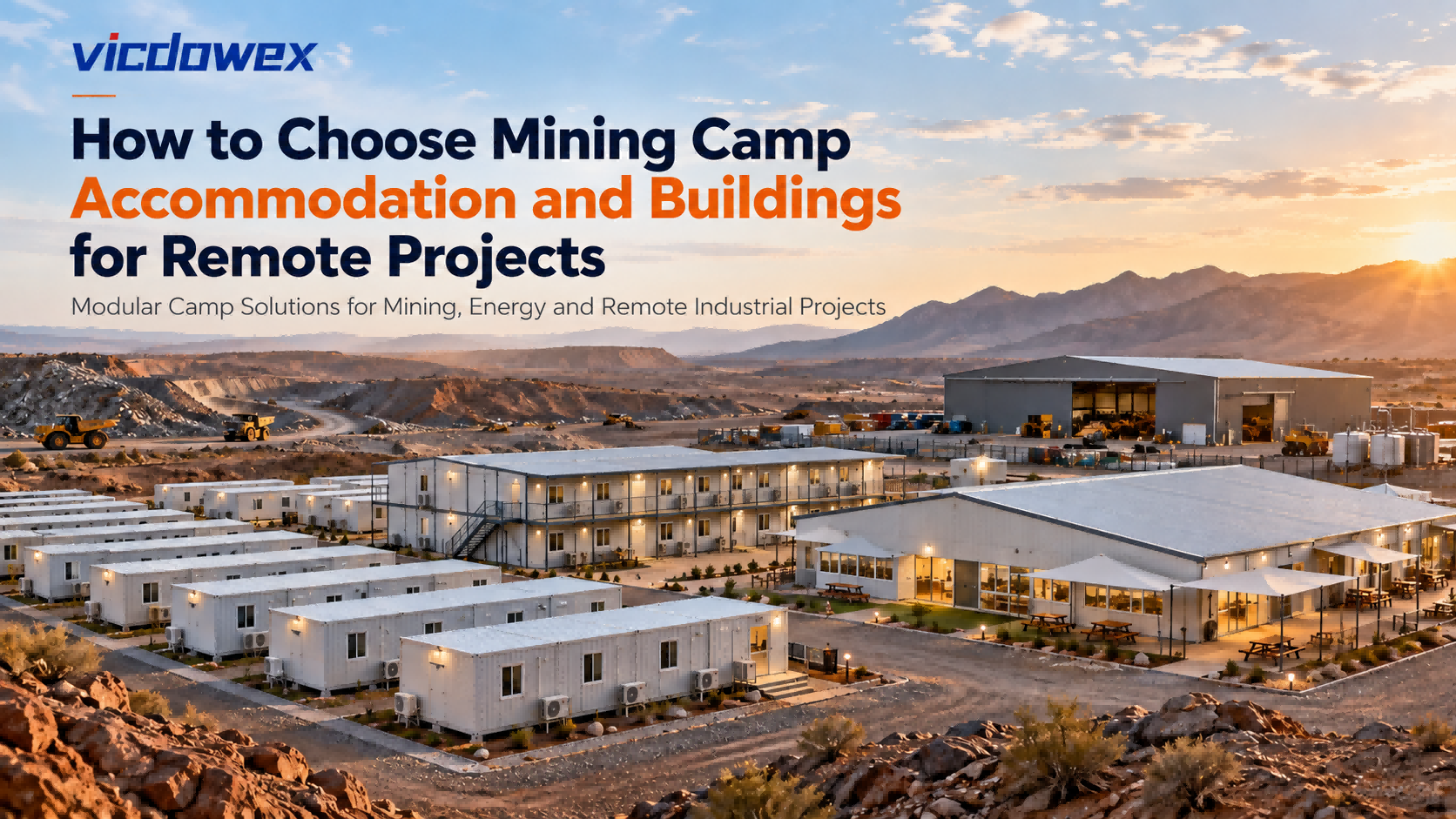 How to Choose Mining Camp Accommodation and Buildings for Remote Projects