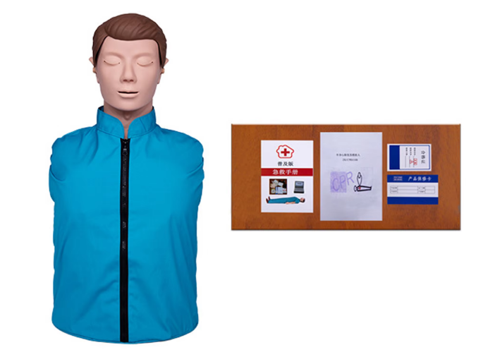 First Aid Half Body Manikin Prestan Feedback Medical Model Training Adult Mannequin CPR Cardiopulmonary Resuscitation Simulator