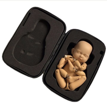 Teaching Resource Newborn Model Full Moon Baby Photo Supplies Flexible Joint Placement Simulated Doll Practice and Newborn