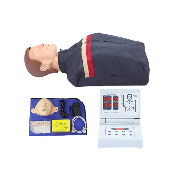 Adult CPR Manikin Half Body Medical Training Dummy with Controller