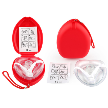 CPR Mask Silicone Pocket Cpr Mask for First Aid Training for Airway of Protective Mask