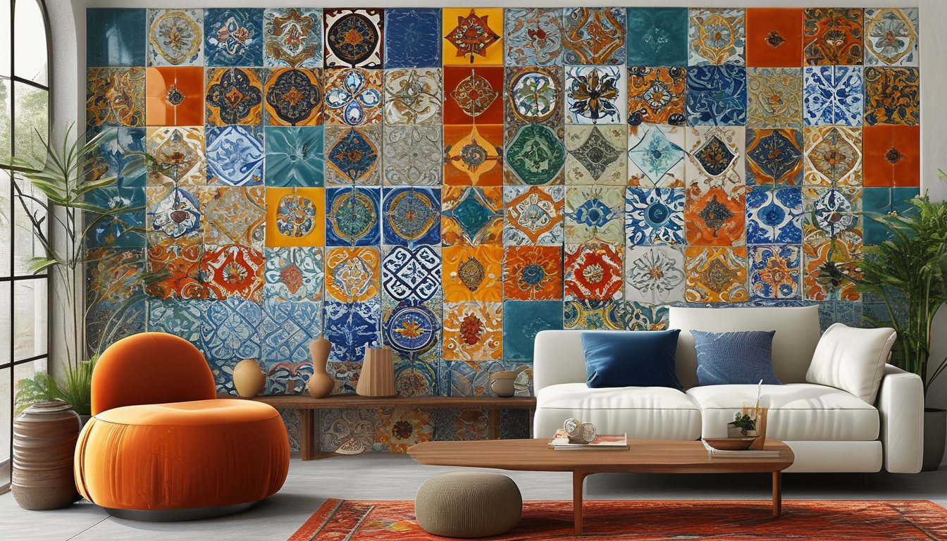Artistic Decorative Tiles For Home Renovation