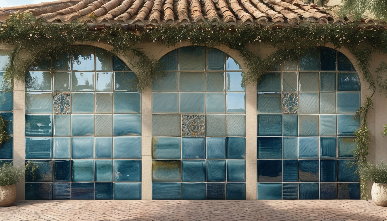 Glazed Art Tiles For Wedding Venues