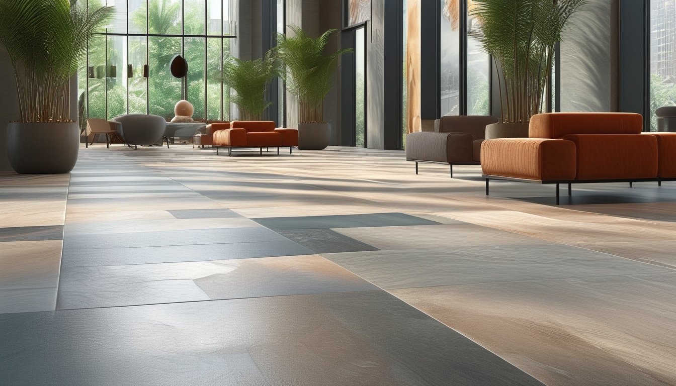 Artistic Floor Tiles For Commercial Spaces