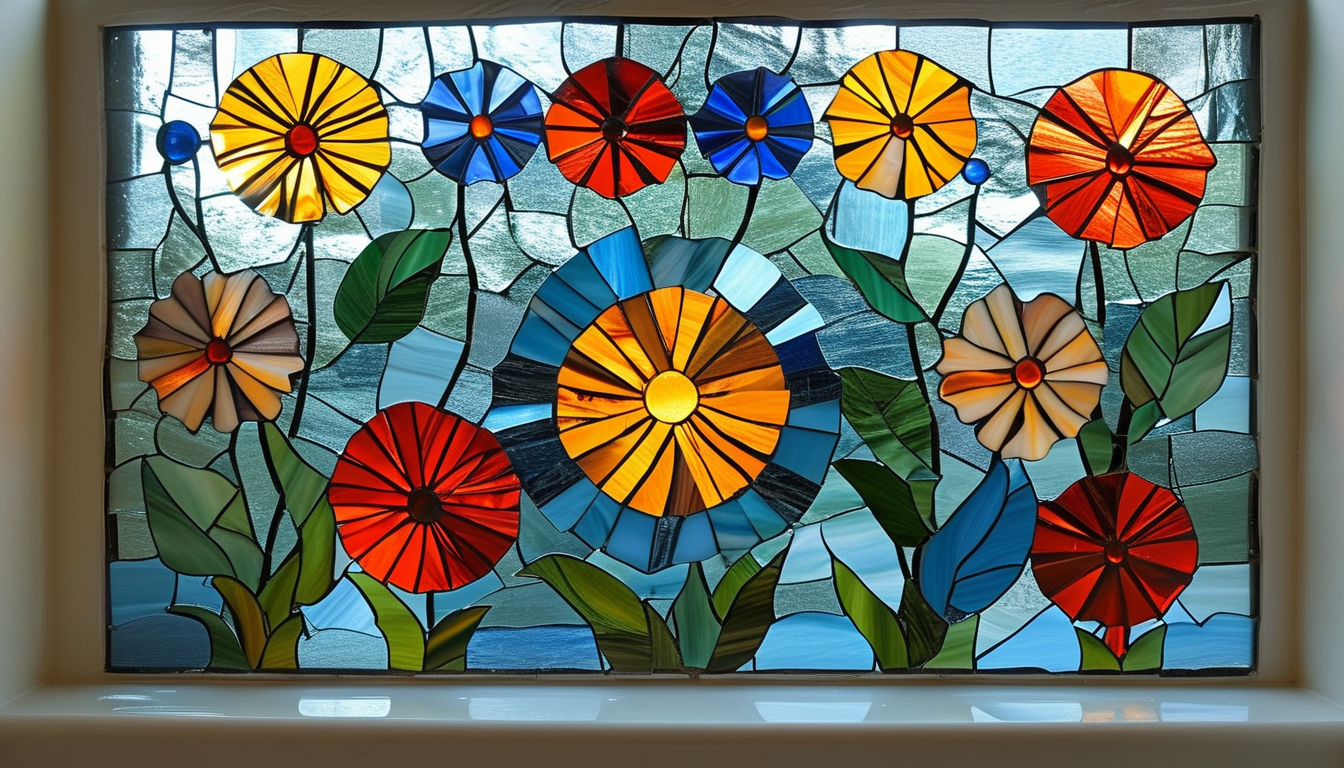 Mosaic Glass Wall Tiles For Holiday Decorating