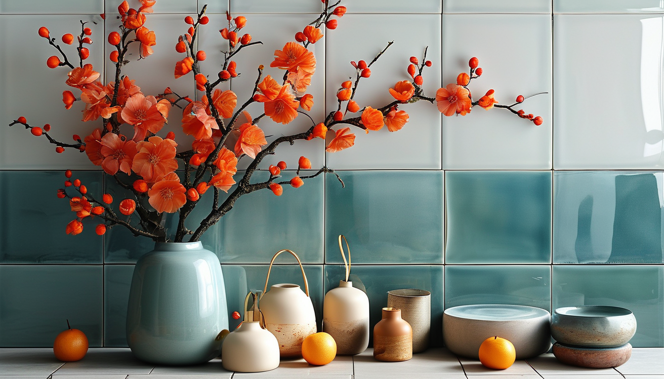 Artistic Ceramic Tiles For Holiday Decorating
