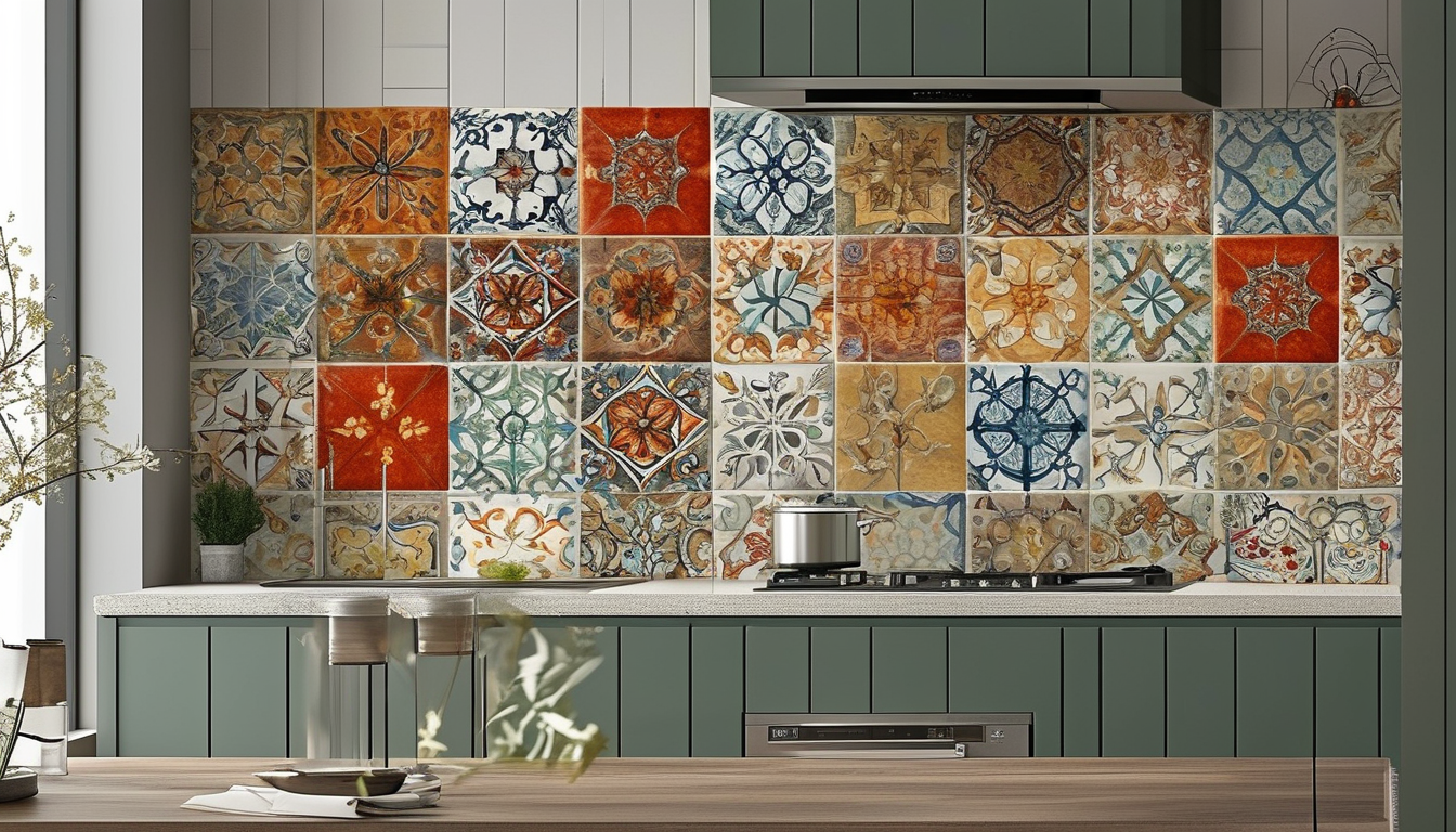 Kitchen Wall Stickers Tiles For Art Exhibitions