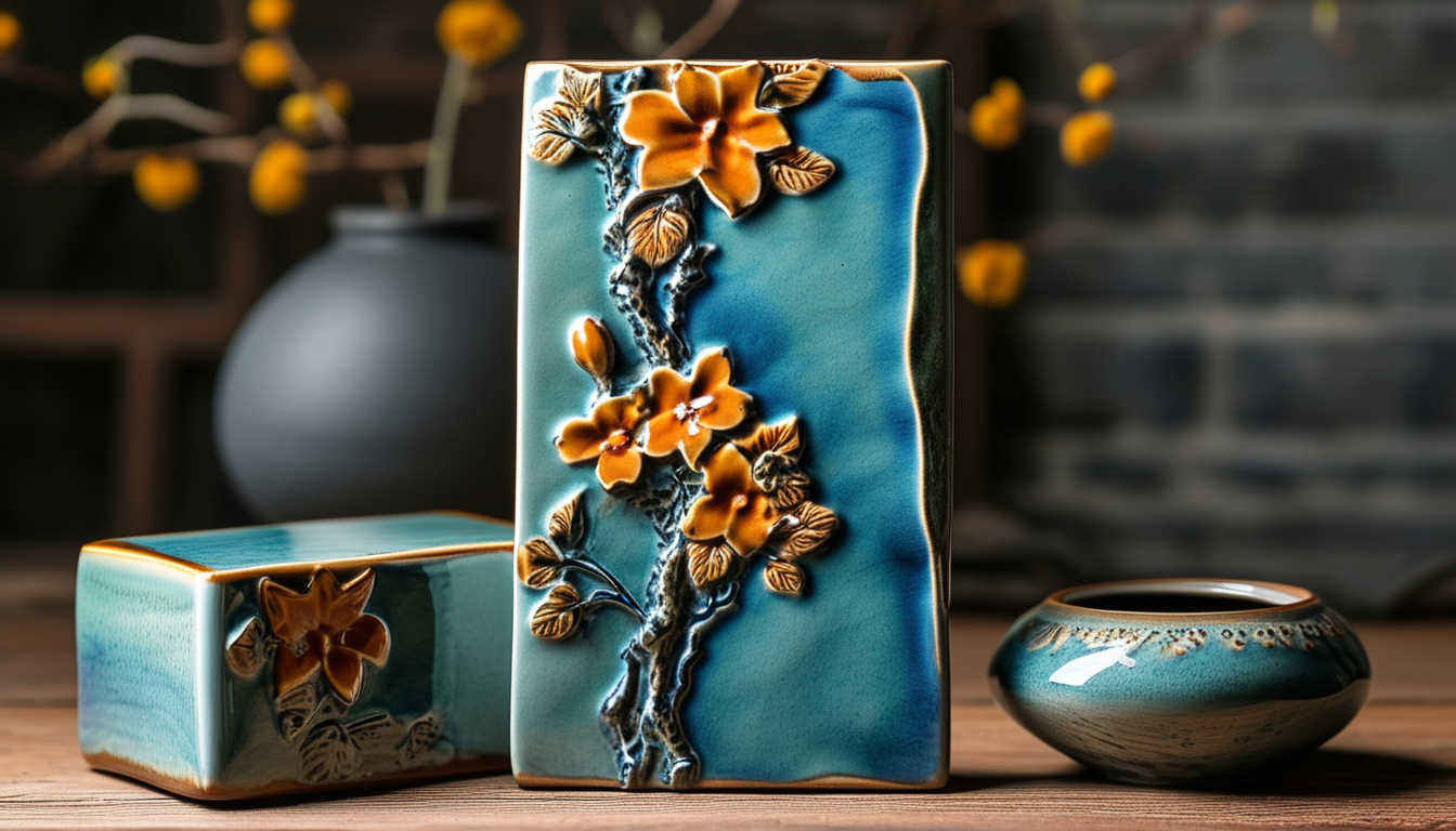 Artistic Ceramic Tiles For Luxury Gifting