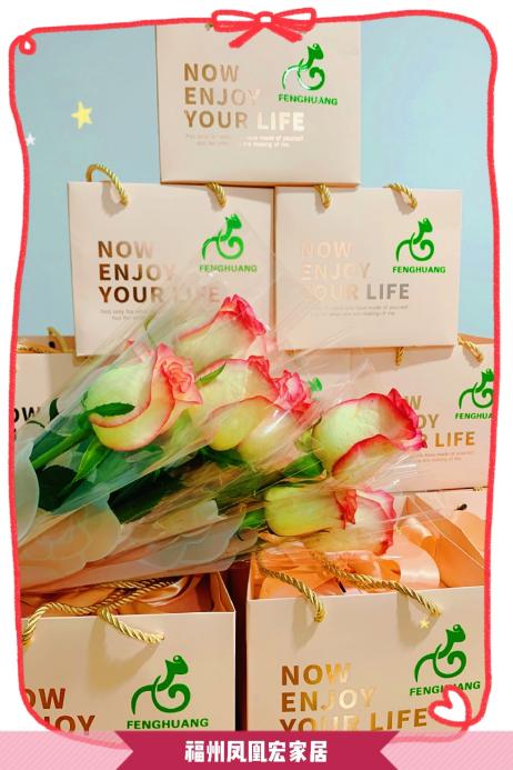 Pink Gift Bags, Soft Roses, and Office Sweetness.jpg