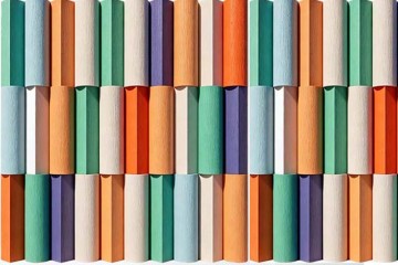 Irregular Tubular Art Tile: Unique Shape, Durable Color and Rich Texture