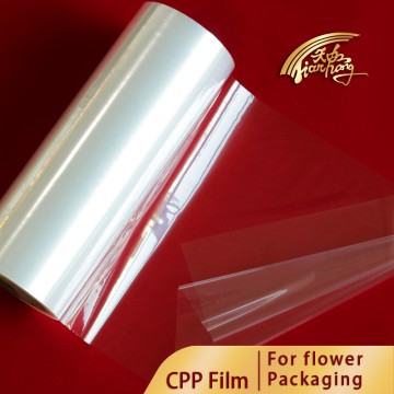 Transparent CPP Film for Saudi Arabia Flower Packaging