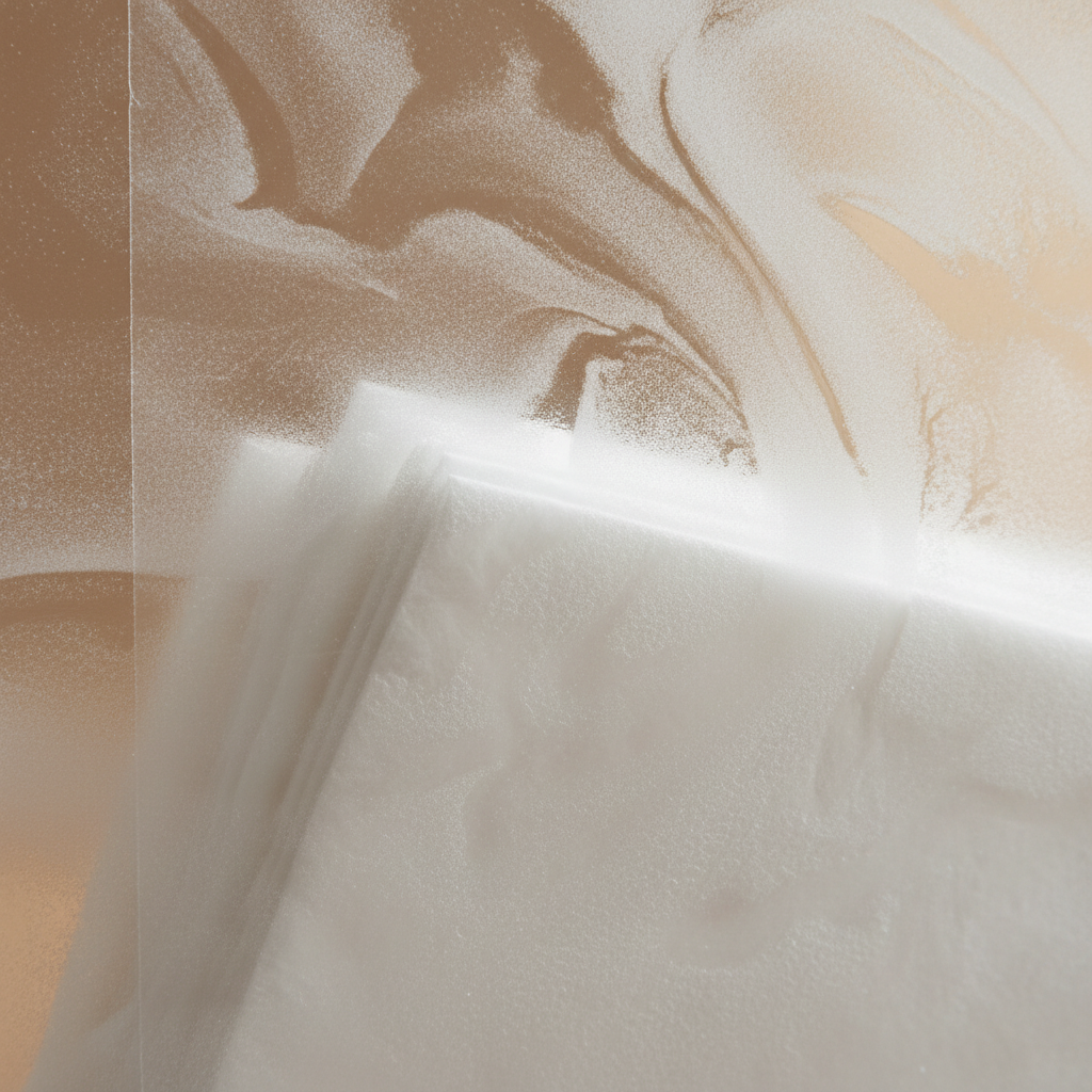 Sand Blast Film For Tissue Paper Packaging