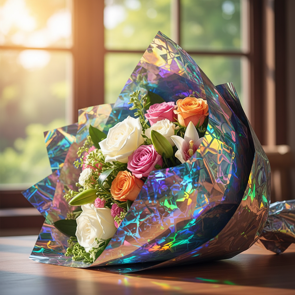 Laser Film For Flower Packaging