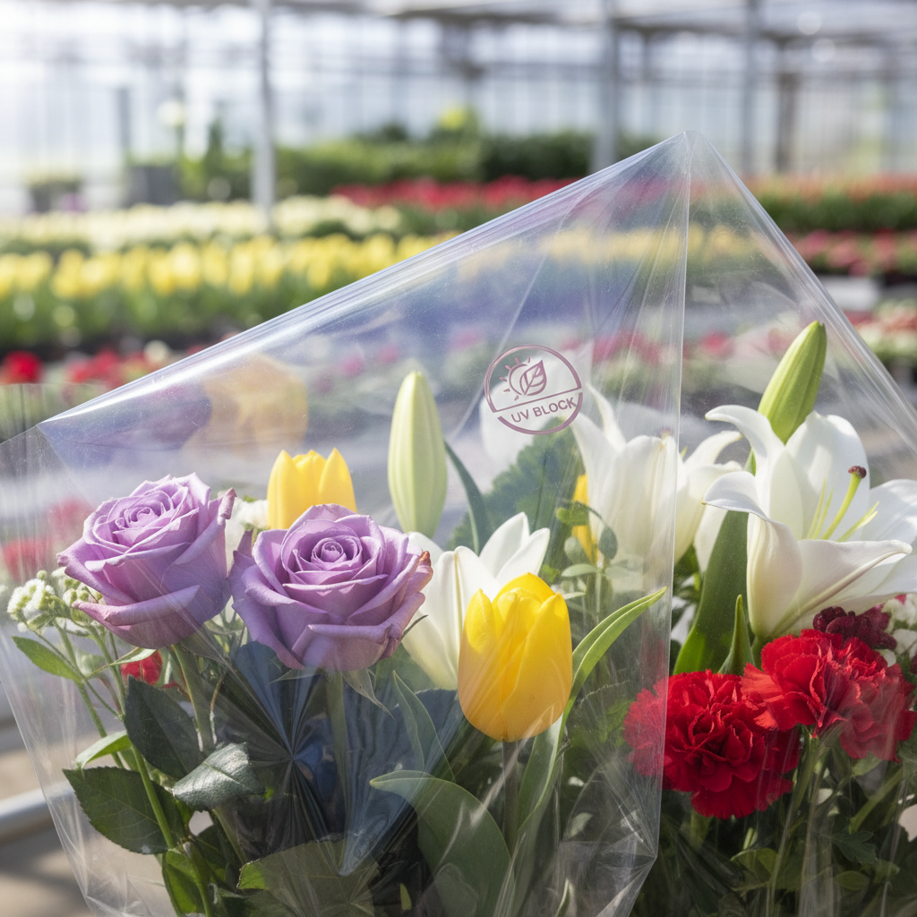 Uv Resistant Film For Flower Packaging