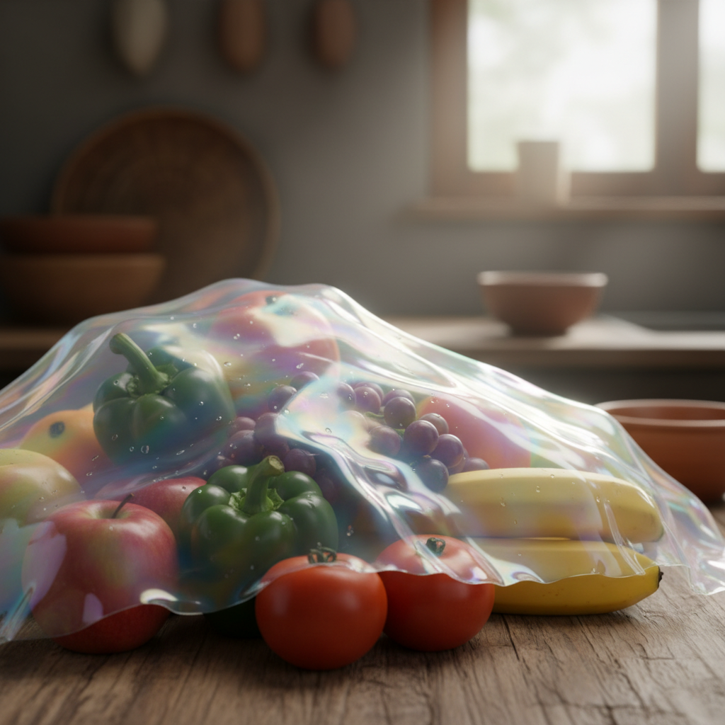 Pearlescent Film For Fruit And Vegetable Fresh-Keeping