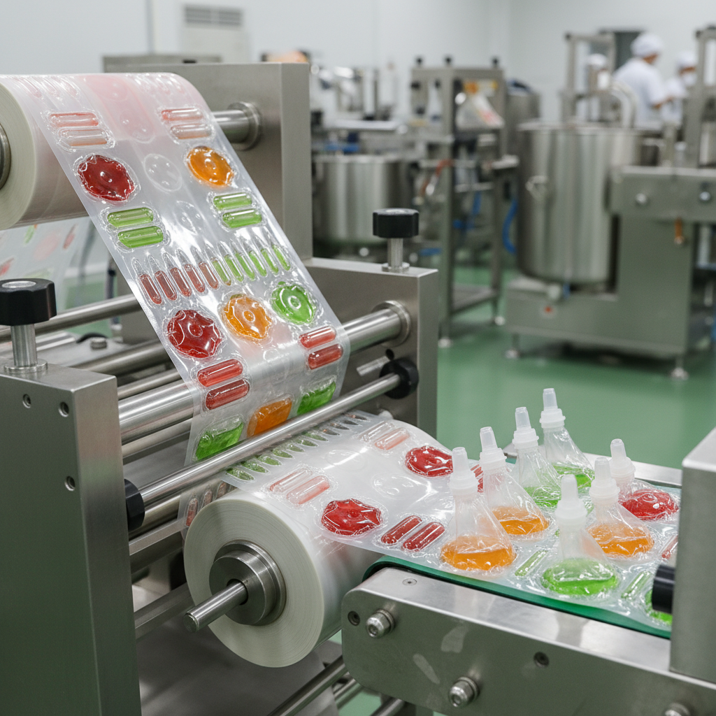 Pet Film For Jelly And Spout Bag Production