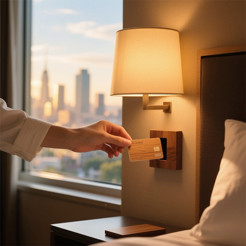 Global Hotel Industry Launches Plastic Key Card Replacement War Wooden Key Cards Usher in Green Transformation (2)
