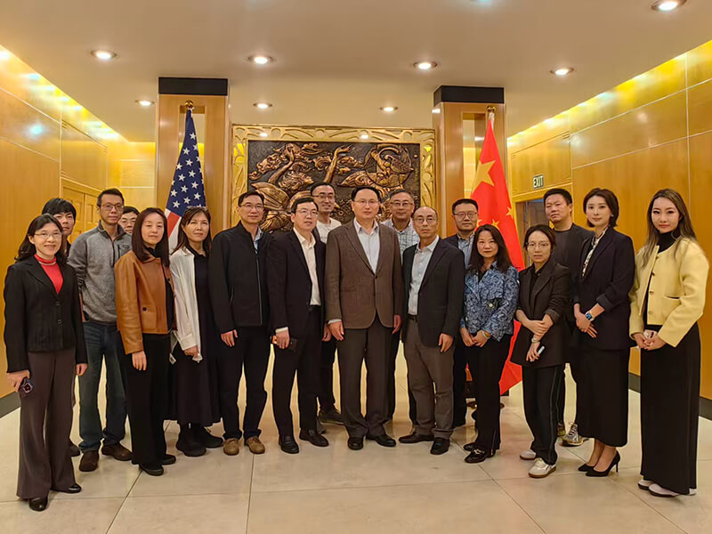 Ecosteel Source Invited to Visit the Consulate General of the People’s Republic of China in San Francisco, Strengthening Green Building Materials and Supply Chain Cooperation in North America