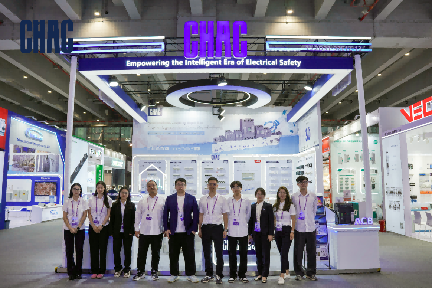CHAC Electric Shines at 138th Canton Fair, Drawing Global Attention with Smart Electrical Solutions