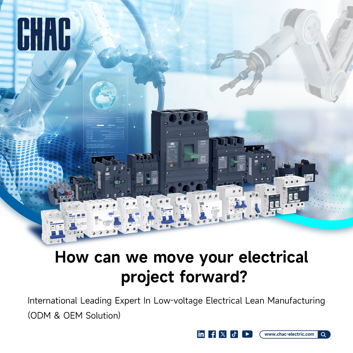 CHAC Electric: Seeking a Manufacturing Partner That Excels on All Fronts? Discover Our Strategic Pillars for Low-Voltage Solutions
