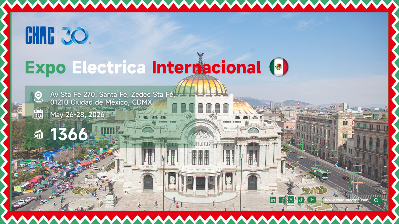 Join CHAC Electric at Expo Eléctrica 2026 in Mexico City