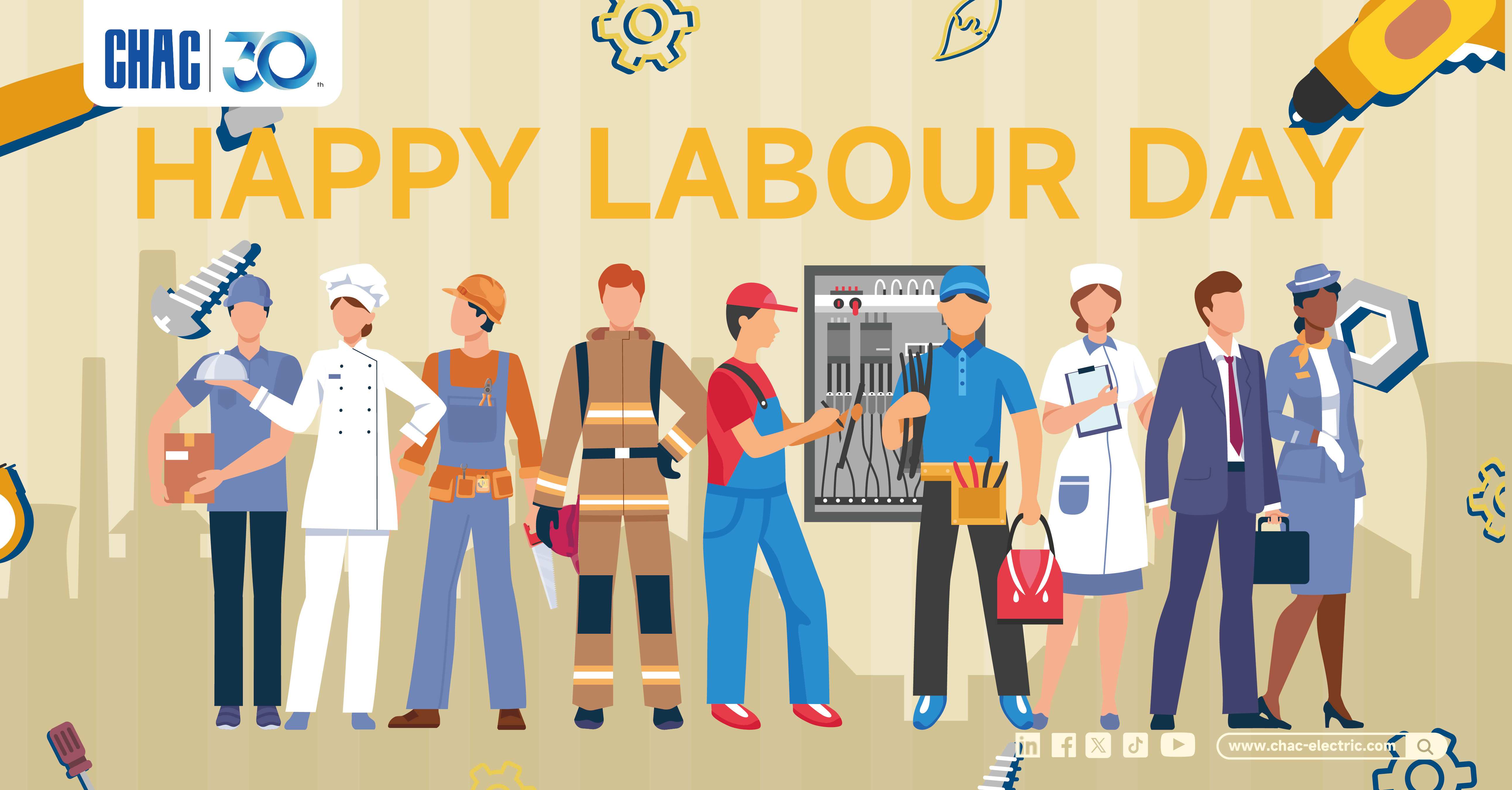 Three Decades, One Standard: Happy Labour Day from CHAC Electric